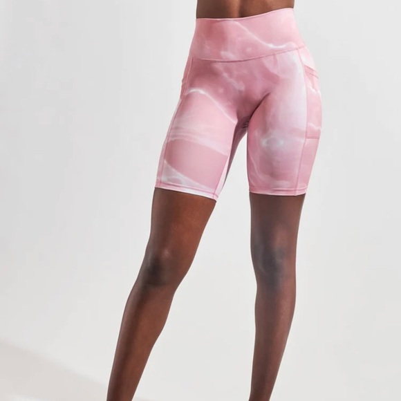 Buffbunny Collection Pants - Buffbunny Limitless Bike Short rose quartz size small with pockets